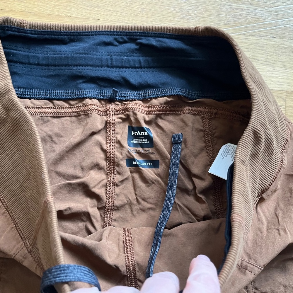 prAna Koen Regular Fit Hiking Capri Brown Women’s Medium - Picture 4 of 6
